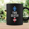 Two Seater Usa 4Th July 2023 White Trash Party Attire Coffee Mug Gifts ideas