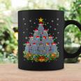 Ugly Christmas Sweater Day Hippo Christmas Tree Coffee Mug Gifts ideas