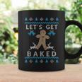 Ugly Christmas Sweater Let's Get Baked Coffee Mug Gifts ideas