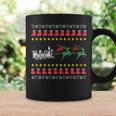 Ugly Christmas Sweater For Model Train Lover Coffee Mug Gifts ideas