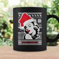 Ugly Christmas Sweater Style Merry Kissmas Coffee Mug Gifts ideas