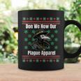 Ugly Christmas Sweater Style Plague Doctor Coffee Mug Gifts ideas