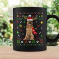 Ugly Sweater Christmas German Shepherd Dog Puppy Xmas Pajama Coffee Mug Gifts ideas
