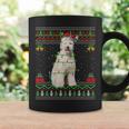 Ugly Xmas Sweater Style Santa Labradoodle Dog Christmas Coffee Mug Gifts ideas