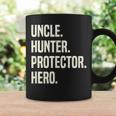 Uncle Hunter Protector Hero Uncle Profession Superhero Coffee Mug Gifts ideas