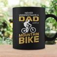 Never Underestimate A Dad With A Mountain Bike Coffee Mug Gifts ideas