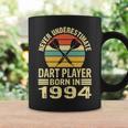 Never Underestimate Dart Player Born In 1994 Dart Darts Coffee Mug Gifts ideas