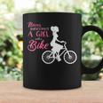 Never Underestimate A Girl With A Bike Girl Coffee Mug Gifts ideas