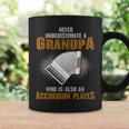 Never Underestimate Grandpa Who Is Also A Accordion Player Coffee Mug Gifts ideas