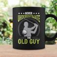 Never Underestimate The Old Guy Golf Golfing Coffee Mug Gifts ideas