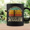 Never Underestimate An Old Juggler Juggling Circus Staff Coffee Mug Gifts ideas