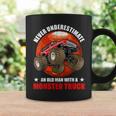 Never Underestimate An Old Man With A Monster Truck Gamer Coffee Mug Gifts ideas