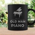 Never Underestimate An Old Man With A Piano Player Novelty Coffee Mug Gifts ideas
