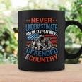 Never Underestimate An Old Man Veterans Day Army Veteran Coffee Mug Gifts ideas