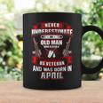 Never Underestimate An Old Us Veteran Born In April Coffee Mug Gifts ideas