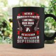 Never Underestimate An Old Us Veteran Born In September Coffee Mug Gifts ideas