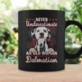 Never Underestimate An Old Woman With A Dalmatian Coffee Mug Gifts ideas