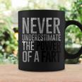 Never Underestimate The Power Of A Fart Soft Touch Coffee Mug Gifts ideas