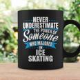 Never Underestimate The Power Of Ice Skating Major Coffee Mug Gifts ideas