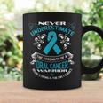 Never Underestimate The Strength Of A Oral Cancer Warrior Coffee Mug Gifts ideas