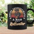 Never Underestimate A Woman With A Rottweiler Coffee Mug Gifts ideas