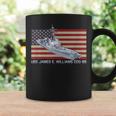 Uss James E Williams Ddg-95 Ship Diagram American Flag Coffee Mug Gifts ideas