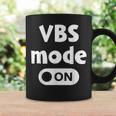 Vbs Mode On Tie Dye Vbs Vacation Bible School Christian Kid Vacation Funny Gifts Coffee Mug Gifts ideas