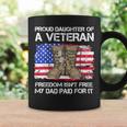 Veteran Vets Us Flag Proud Daughter Of A Veteran Us Military Veteran Day 41 Veterans Coffee Mug Gifts ideas