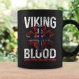 Viking Blood Runs Through My Veins Norwegian Roots Pride Coffee Mug Gifts ideas