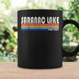 Vintage 70S 80S Style Saranac Lake Ny Coffee Mug Gifts ideas