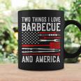 Vintage Bbq America Lover Us Flag Bbg Cool American Barbecue Coffee Mug Gifts ideas