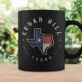 Vintage Cedar Hill Texas State Flag Map Souvenir Coffee Mug Gifts ideas Vintage Cedar Hill Texas State Flag Map Souvenir Coffee Mug Gifts ideas