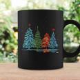 Vintage Christmas Trees Hand Drawing Christmas Trees Coffee Mug Gifts ideas