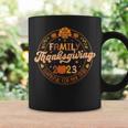 Vintage Family Thanksgiving 2023 Thankful My Tribe Matching Coffee Mug Gifts ideas