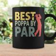 Vintage Fathers Day Best Poppa By Par Golf Gifts For Dad Coffee Mug Gifts ideas