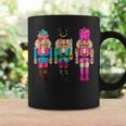 Vintage Sequin Cheerful Sparkly Nutcrackers Christmas Coffee Mug Gifts ideas
