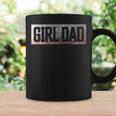 Vintage Girl Dad Proud Father Classic Fathers Day Daddy Coffee Mug Gifts ideas