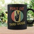 Vintage Graduate Third Grade 2022 Peace Out 3Rd Grade Coffee Mug Gifts ideas