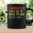 Vintage Graduation 2023 I Graduated Can I Go Back To Bed Now Coffee Mug Gifts ideas