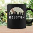 Vintage Houston Skyline City Baseball Met At Gameday Coffee Mug Gifts ideas