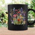 Vintage Nature Lover Botanical Floral Aesthetic Wildflowers Coffee Mug Gifts ideas