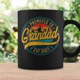 Vintage Promoted To Great Grandad Est 2023 Family Coffee Mug Gifts ideas