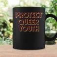 Vintage Protect Queer Youth Rainbow Lgbt Rights Pride Coffee Mug Gifts ideas