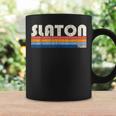 Vintage Retro 70S 80S Style Hometown Of Slaton Tx Coffee Mug Gifts ideas