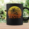 Vintage Retro Beach Vacation Destin Fl Florida Sunset Florida Gifts & Merchandise Funny Gifts Coffee Mug Gifts ideas