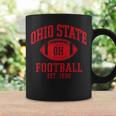 Vintage State Of Ohio Columbus Varsity Style Football Gift Coffee Mug Gifts ideas