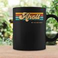 Vintage Sunset Stripes Aholt Missouri Coffee Mug Gifts ideas