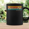 Vintage Sunset Stripes Anderson Mill Georgia Coffee Mug Gifts ideas