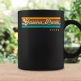Vintage Sunset Stripes Galena Park Texas Coffee Mug Gifts ideas