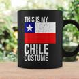 Vintage This Is My Chile Flag Costume Design For Halloween Chile Funny Gifts Coffee Mug Gifts ideas